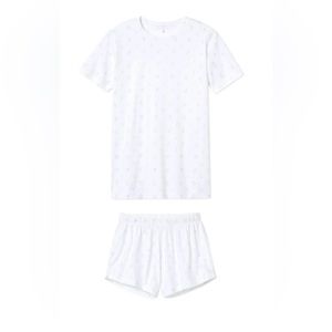 JB x LAKE Pima Weekend Shorts Set in Garden Bloom Small Julia Berolzheimer